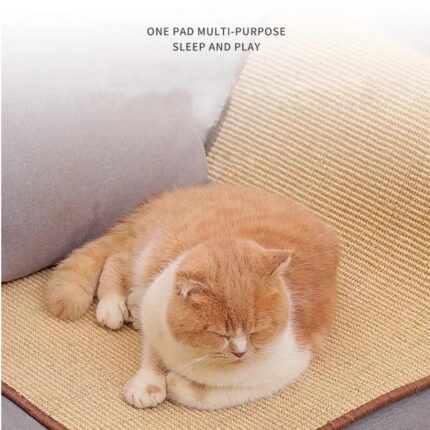 Large Couch Cat Scratch Protect Mat Scraper for Cats Gift Tree Scratching Post Cat Scratcher Sofa Mats Furniture Sisal Play Set
